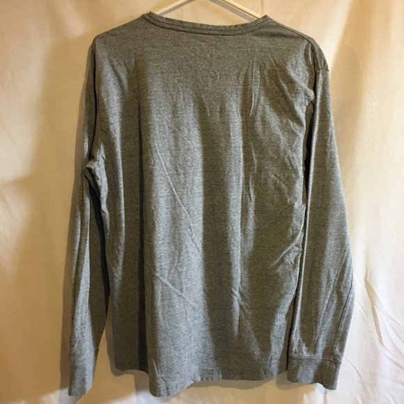 Grey American Eagle Active Flex Long T-Shirt - Picture 2 of 4